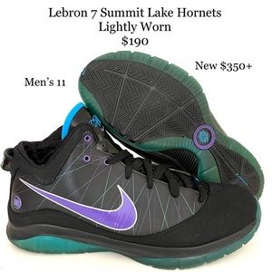 Men’s 11 - Nike Lebron 7 PS Summit Lake Hornets 407639-001 ***Rare***